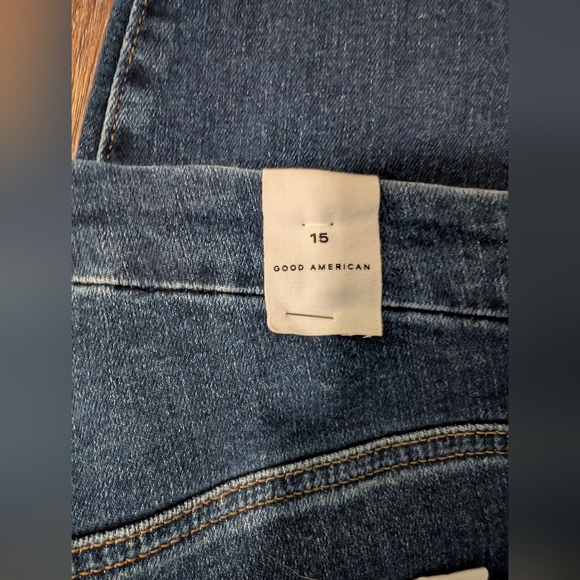 Good American Good Waist Skinny High Rise Crop Jean Size 15, NWT - Picture 6 of 8